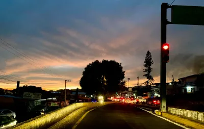 Rush Hour at Dusk