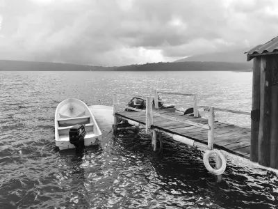 Storm Clouds Over the Dock