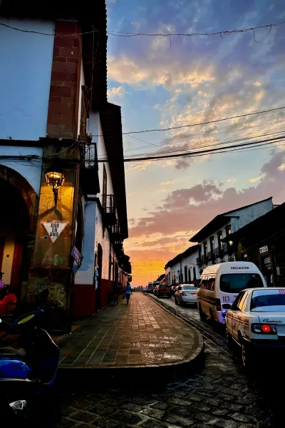 Dusk on the Street